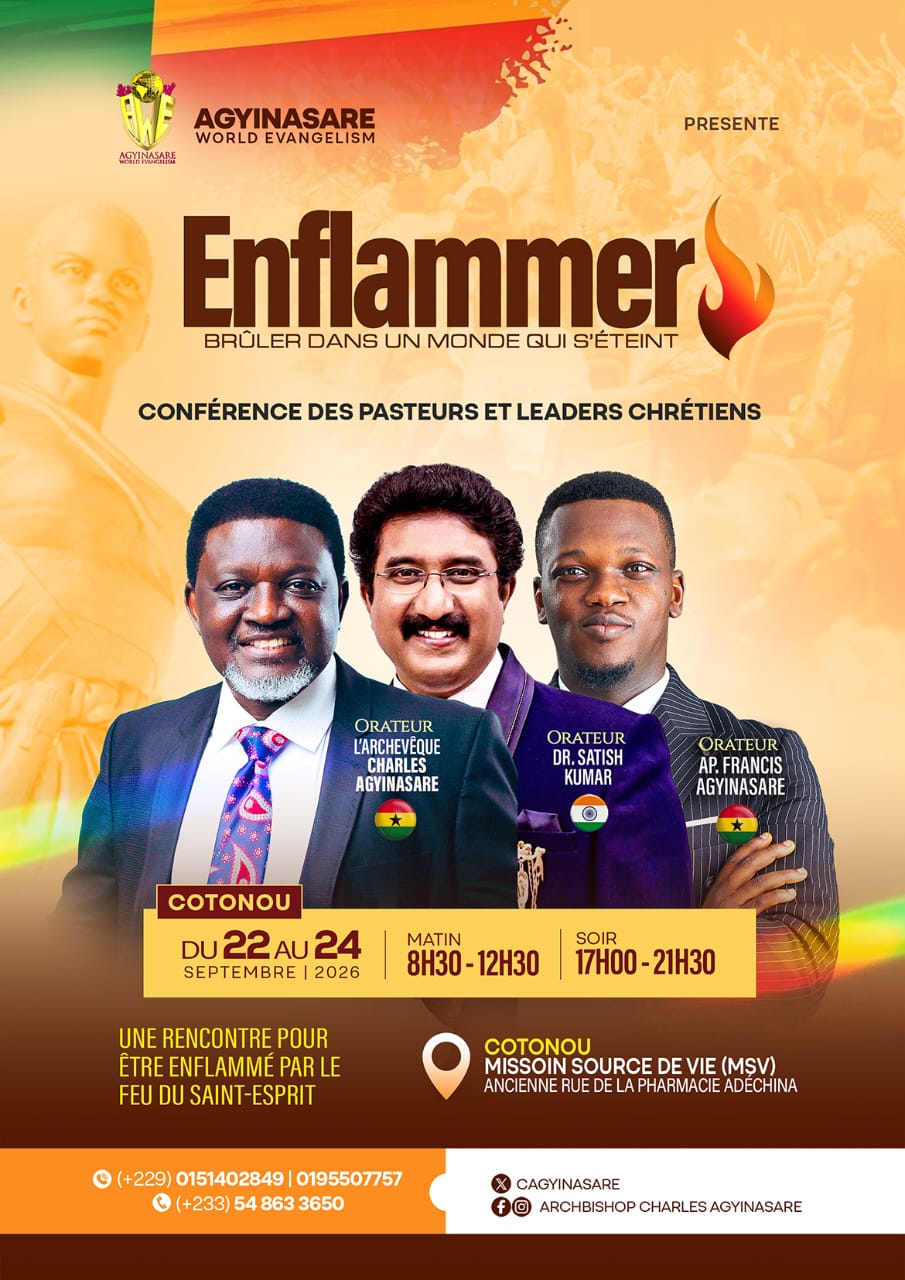 Affiche ENFLAMMER Parakou 2026
